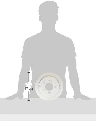 BOSCH 28011486 Quietcast Premium DISC RACK ROTOR - متوافق مع Select Hyundai Azera ؛ كيا أمانتي الخلفية - واحدة in Saudi Arabia