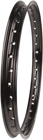 Tusk Impact RIM - Front 36 alside Hole ، 21 × 1.6 Black - Fits: Honda CR250R 1995-2007 in Saudi Arabia