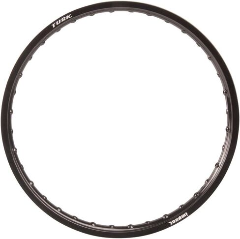 Tusk Impact RIM - Front 36 alside Hole ، 21 × 1.6 Black - Fits: Honda CR250R 1995-2007 in Saudi Arabia