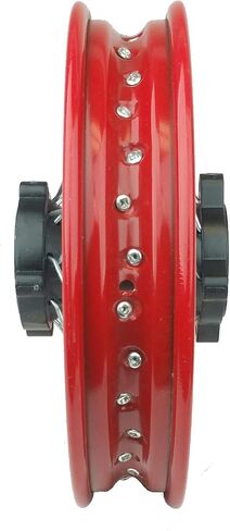 12 "الصلب الأحمر الحافة الخلفية القرص فرامل فرامل أبولو SSR 125CC XR CRF DIRT PIK PIKE صُنع الدراجات الترابية 12 مم رمح in Saudi Arabia