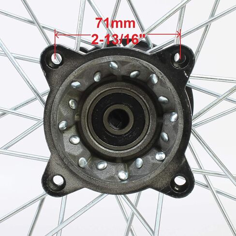 12 "الصلب الأحمر الحافة الخلفية القرص فرامل فرامل أبولو SSR 125CC XR CRF DIRT PIK PIKE صُنع الدراجات الترابية 12 مم رمح in Saudi Arabia