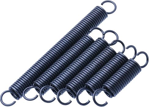 Mdingbao-Extension Springs قطر سلك 0.4 ملم ، قطره الخارجي 4 مم ، طول 15-60 مم ، نابض تمديد الصلب الزنبركي مع نوابض صغيرة الخطاف ، قدرة تمتد جيدة 10pcs (0.4x4x15mm) in Saudi Arabia