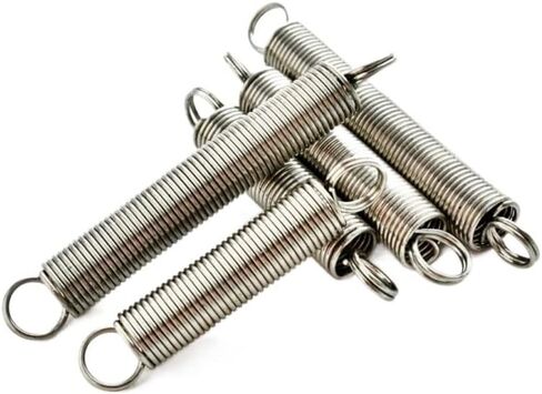 Mdingbao-Extension Springs 304 Stainless Steel Extension Spring Wire Dia 1.5 Mm Outer Dia 10~15mm Total Length 110~200mm Tension Spring with Loop, 2 Pcs, Good Stretching Ability(160mm,10mm) in Saudi Arabia