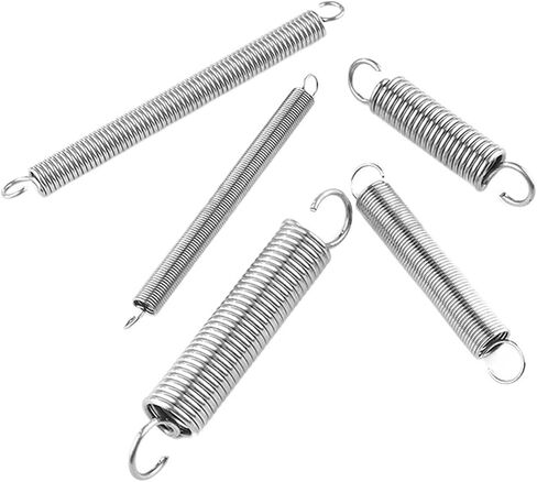 Mdingbao-Extension Springs Wire dia 0.3mm 304 Stainless Stele Stension S Hook Hook Helical Extension Fring ، قدرة تمتد جيدة (الطول 110 مم (5pcs)) in Saudi Arabia