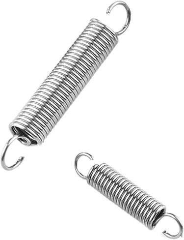 Mdingbao-Extension Springs Wire dia 0.3mm 304 Stainless Stele Stension S Hook Hook Helical Extension Fring ، قدرة تمتد جيدة (الطول 110 مم (5pcs)) in Saudi Arabia