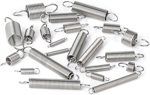 Mdingbao-Extension Springs Wire Dia 0.3mm توتر مفتوح الربيع S خطاف الانسحاب تمديد الأثاث المنزل 304 نوابض لفولاذ مقاوم للصدأ ، قدرة تمتد جيدة (الطول 35 مم (10pcs)) in Saudi Arabia