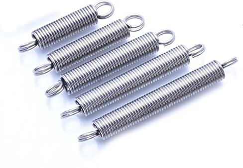 Mdingbao-Extension Springs Wire DIA 0.5mm S-Hook Extension SPRING 304 FESYLOIRORDEROIR FELUDROIRORDEROIR HELICAL LEGINCOL LEMP SPRING 20-60mm ، 10pcs قدرة تمتد جيدة (0.5 × 6x20 مم) in Saudi Arabia