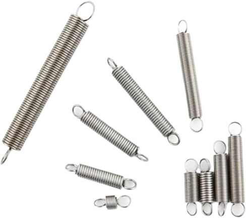 Mdingbao-Extension Springs 1.2mm 304 من الفولاذ المقاوم للصدأ هو الخطاف المزدوج التوتر الصغير DIA الخارجي 10 مم 12 مم طول 40-100 مم ، 2 مساءً ، قدرة تمتد جيدة (70 مم ، 12 مم) in Saudi Arabia