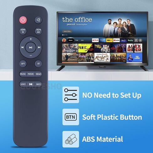 New Replacement Remote Control fit for JBL Bar 5.1 Surround Soundbar System JBL2GBAR51IMBLKAM in Saudi Arabia