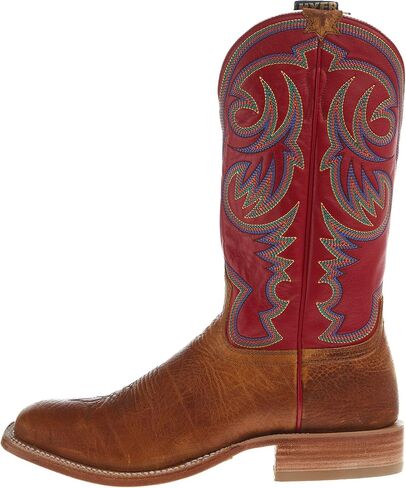 Hyer Mens Sawyer Shrunken Shoulder 13 In Red Vintage Goat Top Cowboy Boot in Saudi Arabia