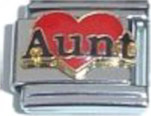 Aunt Heart Italian Charm in Saudi Arabia