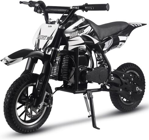 دراجة ترابية للأطفال تعمل بالغاز ثنائية الأشواط 50cc DB-01 من MotoTec باللون الأحمر in Saudi Arabia