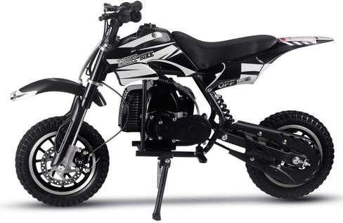 دراجة ترابية للأطفال تعمل بالغاز ثنائية الأشواط 50cc DB-01 من MotoTec باللون الأحمر in Saudi Arabia