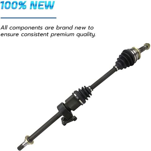 BODEMAN-ABORN RIDE CV AXLE HALD SHAFT ASSEMBLY FOR 2002-2008 MINI COOPER W/CVT Trans. in Saudi Arabia