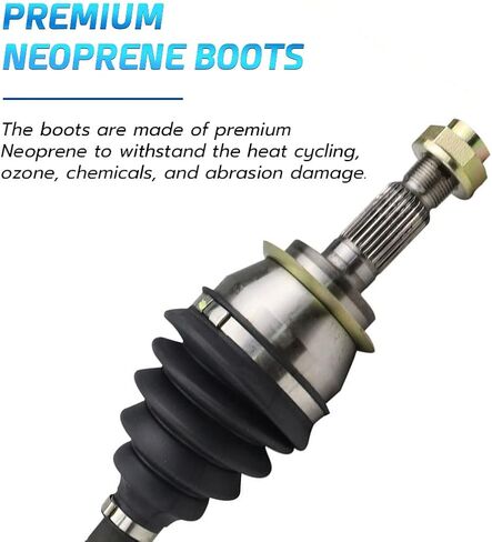 BODEMAN-ABORN RIDE CV AXLE HALD SHAFT ASSEMBLY FOR 2002-2008 MINI COOPER W/CVT Trans. in Saudi Arabia