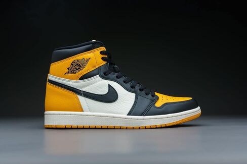 Jordan Mens Air Jordan 1 High OG 555088 711 Taxi - Size 9.5 in Saudi Arabia