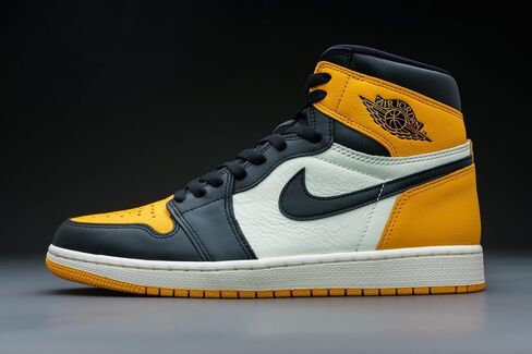 Jordan Mens Air Jordan 1 High OG 555088 711 Taxi - Size 9.5 in Saudi Arabia