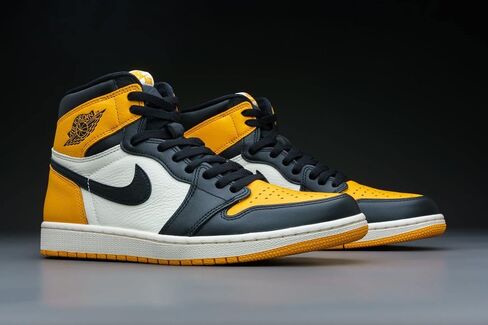 Jordan Mens Air Jordan 1 High OG 555088 711 Taxi - Size 9.5 in Saudi Arabia