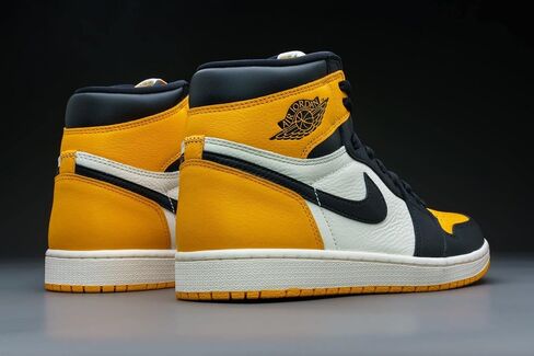 Jordan Mens Air Jordan 1 High OG 555088 711 Taxi - Size 9.5 in Saudi Arabia