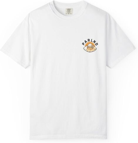 Parlnd Breakfast Ball Golf T-Shirt-Tee Graphic Graphic Funny Retro-قميص صيفي من القطن الناعم in Saudi Arabia