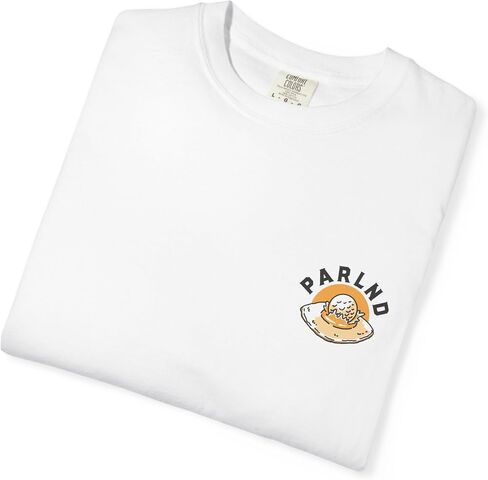 Parlnd Breakfast Ball Golf T-Shirt-Tee Graphic Graphic Funny Retro-قميص صيفي من القطن الناعم in Saudi Arabia