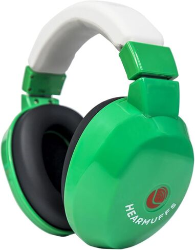 Lucid Audio HearMuffs Kids Hearing Protection Blue/White (Over-the-ear Sound Protection Ear Muffs Ages 5+) in Saudi Arabia