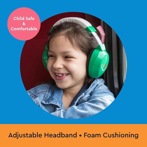 Lucid Audio HearMuffs Kids Hearing Protection Blue/White (Over-the-ear Sound Protection Ear Muffs Ages 5+) in Saudi Arabia