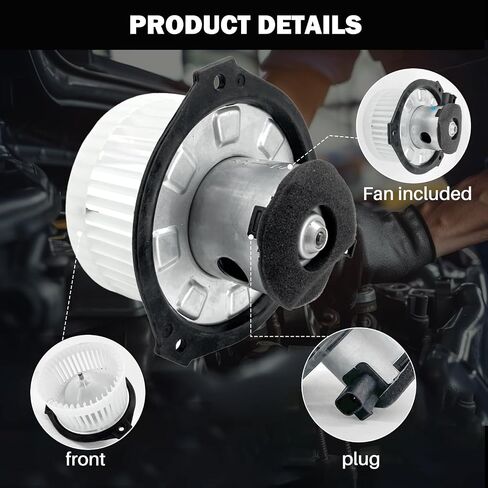 محرك سخان التيار المتردد مناسب لسيارة شيفروليه كوبالت 2005-2010 HHR 2006-2011 لسيارة PONTIAC G5 2007-2009 25776197, 15-81101, 1581101, 75778, PM9290, BM9290C in Saudi Arabia