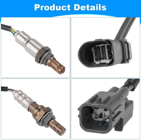 jdmon 2pcs o2 استبدال مستشعر الأوكسجين لعام 2016-2020 Kia Optima ، Sorento 2.4L ، Hyundai Santa Fe ، Sonata ، Tucson متوافق مع 250241283 ، 25025062 in Saudi Arabia