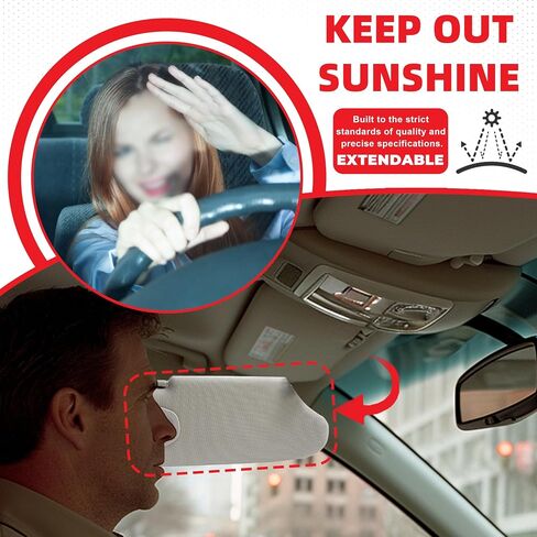 HECASA Left & Right Sun Visor with Vanity Light Compatible with 2013-2018 Nissan Altima Replacement for 96401-3TA2A Sunvisor Sunshade with Mirror with Wired Driver and Passenger Side Gray in Saudi Arabia