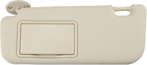 RLB-HILON Left Driver Side Sun Visor Compatible with Toyota Corolla 2014 2015 2016 2017 Year, Gray Color, for 74320-02B21 74310-02K91 in Saudi Arabia