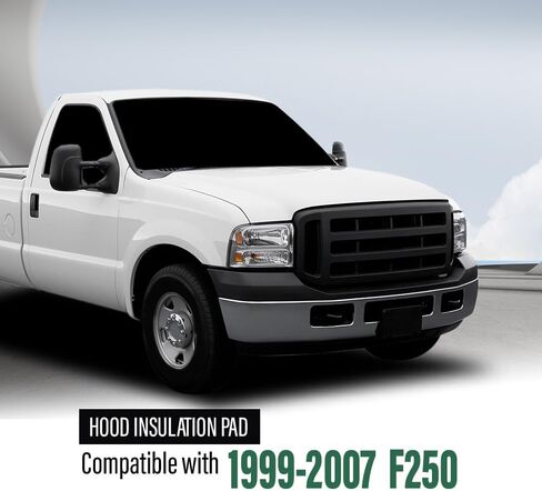 LQI هود عزل لوحة ث/ مقاطع متوافقة مع Ford F250 F350 F450 Super Duty 1999-2007 & Fit Ford SPORTION 2000-2007 Black 1PC in Saudi Arabia