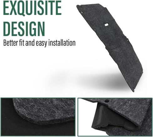 LQI هود عزل لوحة ث/ مقاطع متوافقة مع Ford F250 F350 F450 Super Duty 1999-2007 & Fit Ford SPORTION 2000-2007 Black 1PC in Saudi Arabia