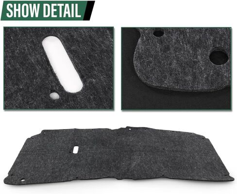 LQI هود عزل لوحة ث/ مقاطع متوافقة مع Ford F250 F350 F450 Super Duty 1999-2007 & Fit Ford SPORTION 2000-2007 Black 1PC in Saudi Arabia