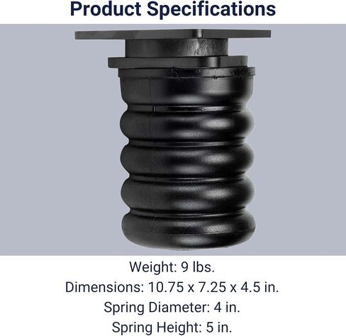 SuperSprings SSR-312-47 | SumoSprings Rear for Dodge RAM 2500|3500, black in Saudi Arabia