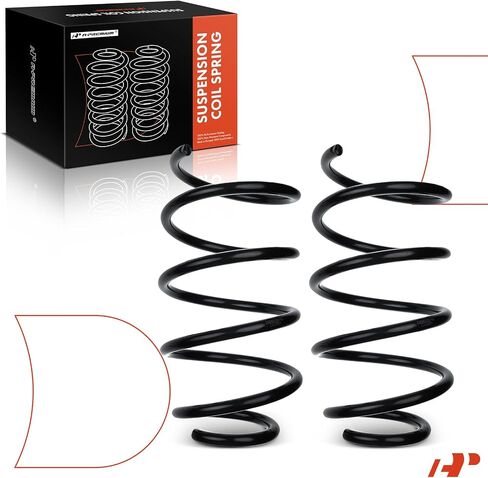 A-Premium 2Pcs Front Suspension Coil Spring Set Compatible with BMW E60 525xi 2007, E60/E61 530xi 2006-2007, Driver and Passenger Side, Replace# 31336768102 in Saudi Arabia