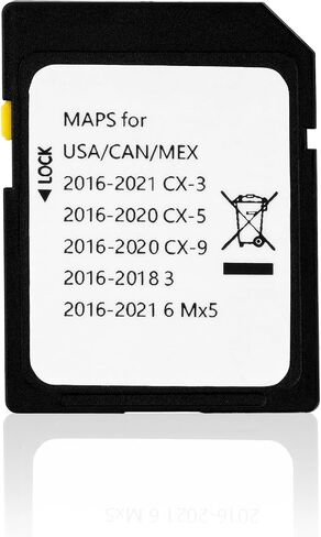 Latest Version Navigation SD Card Fits for 2021-2023 3 / CX5 / CX9 / CX30, 2022-2023 MX30 / CX50 Car GPS Navigation System for USA/CAN/MEX Maps TD2K-66-EZ1 in Saudi Arabia