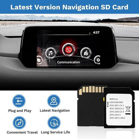 Latest Version Navigation SD Card Fits for 2021-2023 3 / CX5 / CX9 / CX30, 2022-2023 MX30 / CX50 Car GPS Navigation System for USA/CAN/MEX Maps TD2K-66-EZ1 in Saudi Arabia