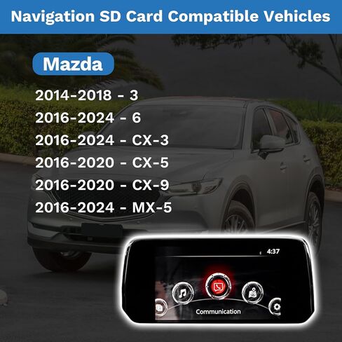 Latest Version Navigation SD Card Fits for 2021-2023 3 / CX5 / CX9 / CX30, 2022-2023 MX30 / CX50 Car GPS Navigation System for USA/CAN/MEX Maps TD2K-66-EZ1 in Saudi Arabia