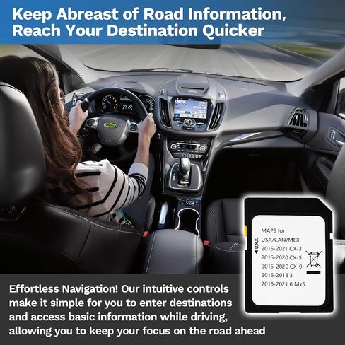 Latest Version Navigation SD Card Fits for 2021-2023 3 / CX5 / CX9 / CX30, 2022-2023 MX30 / CX50 Car GPS Navigation System for USA/CAN/MEX Maps TD2K-66-EZ1 in Saudi Arabia