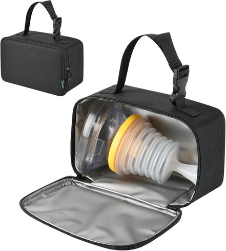 Beautyflier Travel Carrying Bag for Lifevac Home Kit, Durable Storage Bag for Airway Suction Device, Portable Travel Case with Adjustable Hand Strap for Car Home Camping Hiking (Bag Only) in Saudi Arabia
