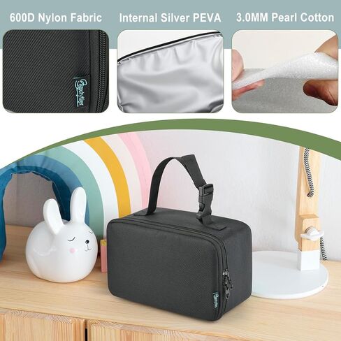 Beautyflier Travel Carrying Bag for Lifevac Home Kit, Durable Storage Bag for Airway Suction Device, Portable Travel Case with Adjustable Hand Strap for Car Home Camping Hiking (Bag Only) in Saudi Arabia