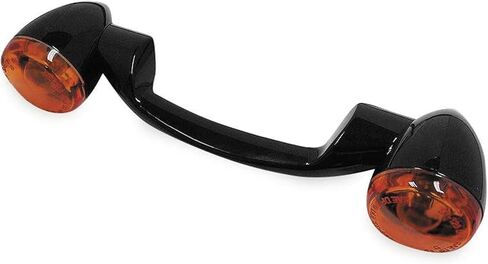 Turn Signals and Bar-Black-Amber Lens A03 Black for Bones 2008-2011 for Electra 1991-2008 for 1990-2017 for LO 2010-2016 for Heritage 1986-2017 211-4631 in Saudi Arabia