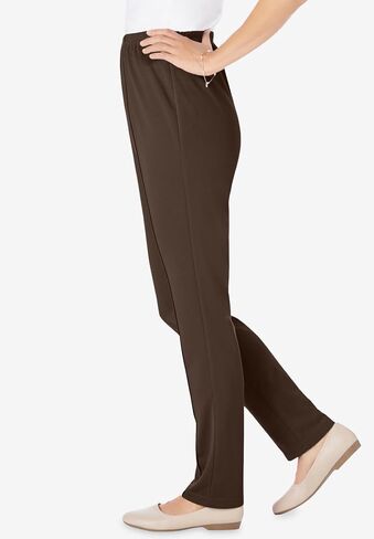 Woman Within Plus Size The Elastic-Waist Soft Knit Pant in Saudi Arabia