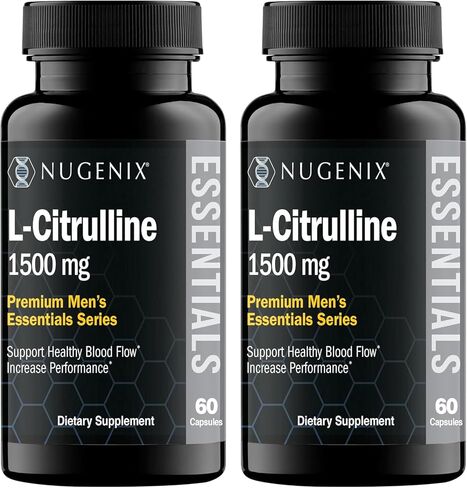 Nugenix Essentials L-Citrulline Supplement for Enhanced Blood Flow and Performance - 1500 mg, 60 Capsules in Kuwait