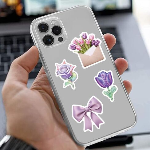 ملصقات YOKSAS الصفراء ملصقات جمالية عصرية لزجاجة المياه والكمبيوتر المحمول والأمتعة والكمبيوتر | 50 قطعة من الملصقات المقاومة للماء أفضل الهدايا للفتيات والأولاد والمراهقين والبالغين in Kuwait