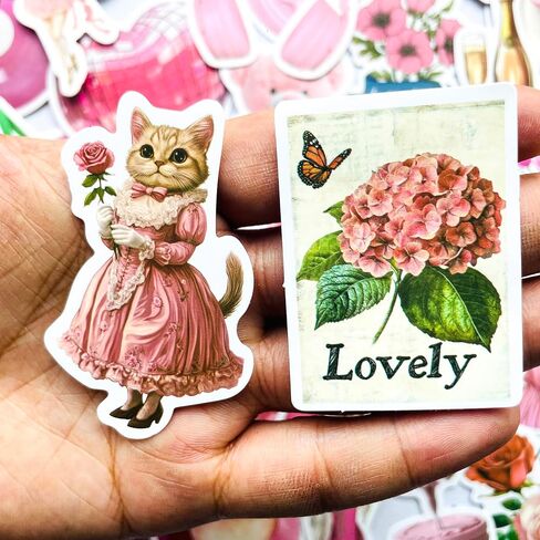 YOKSAS Yellow Stickers Aesthetic Trendy Decals for DIY Water Bottle,Laptop,Luggage,Computer|50PCS Waterproof Sticker Best Gifts for Girls,Boys,Teens,Adult in Saudi Arabia