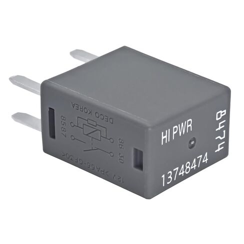 ترحيل السيارات 13748474 8774 (حزمة 2) - 12V 4 -Pin SPDT Automotive Relay - استبدال 68083380AA 12088567 in Saudi Arabia