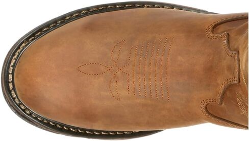 Rocky Mens Original Ride Branson 11 inch مقاوم للماء عمل/واجب - بني - حجم 10 d_m in Saudi Arabia
