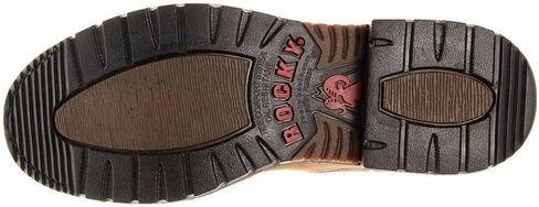 Rocky Mens Original Ride Branson 11 inch مقاوم للماء عمل/واجب - بني - حجم 10 d_m in Saudi Arabia
